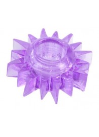 Фиолетовое эрекционное кольцо - Toyfa Basic - в Рязани купить с доставкой