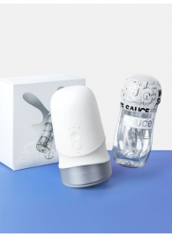 Белый автоматический мастурбатор Extra Sauce - Sauce - в Рязани купить с доставкой