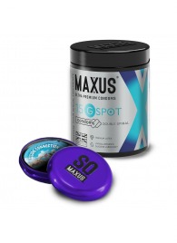 Гладкие презервативы Maxus G spot с двойной спиралью - 15 шт. - Maxus - купить с доставкой в Рязани