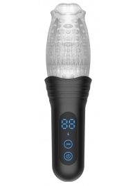 Автоматический мастурбатор Oral Sex Masturbator с функциями ротации, вибрации и фрикций - Secwell - в Рязани купить с доставкой