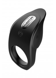 Черное эрекционное виброкольцо Vibro Lust Ring - MALESATION - в Рязани купить с доставкой