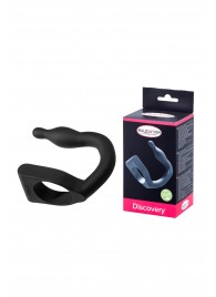 Эрекционное кольцо с вибровтулкой Discovery - MALESATION - в Рязани купить с доставкой