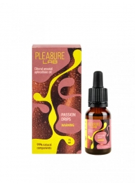 Капли с согревающим эффектом Passion Drips Warming - 15 мл. - Pleasure Lab - купить с доставкой в Рязани