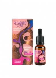 Жидкий вибратор Passion Drips Cold n Hot - 15 мл. - Pleasure Lab - купить с доставкой в Рязани