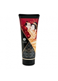 Массажный крем для тела с ароматом клубники и шампанского Sparkling Strawberry Wine - 200 мл. - Shunga - купить с доставкой в Рязани