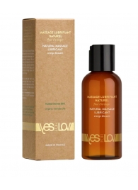 Натуральная массажная смазка Natural Lubricant Orange Blossom - 100 мл. - YESforLOV - купить с доставкой в Рязани