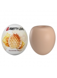 Бежевый мастурбатор-яйцо Pleasure Egg II - Baile - в Рязани купить с доставкой