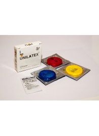 Разноцветные ароматизированные презервативы Unilatex Multifruits - 3 шт. - Unilatex - купить с доставкой в Рязани