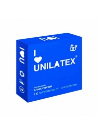 Классические презервативы Unilatex Natural Plain - 3 шт. - Unilatex - купить с доставкой в Рязани