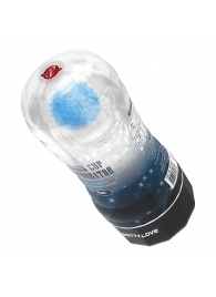 Прозрачный текстурированный мастурбатор Vacuum Cup Masturbator Planet - Baile - в Рязани купить с доставкой