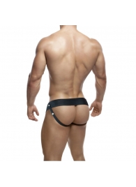 Телесный фаллопротез на черных эластичных ремнях 7 Inch Hollow Strap On - 17 см. - Blush Novelties - купить с доставкой в Рязани