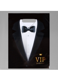 Пакет «Смокинг VIP» полиэтиленовый с вырубной ручкой (30х40 см) - UPAK LAND - купить с доставкой в Рязани