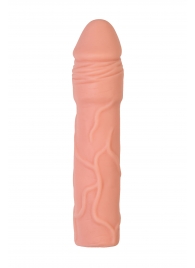 Телесная удлиняющая насадка с подхватом - 19 см. - ToyFa - в Рязани купить с доставкой