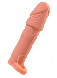 Телесная удлиняющая насадка с подхватом - 16 см. - ToyFa - в Рязани купить с доставкой