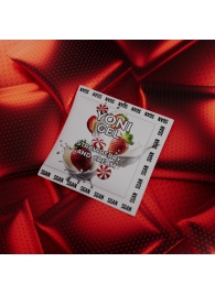 Саше лубриканта для орального секса SGAN со вкусом клубники со сливками - 5 мл. - SGAN - купить с доставкой в Рязани