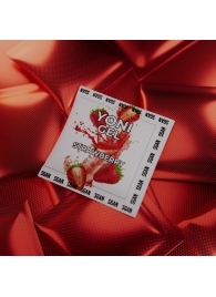 Саше лубриканта для орального секса SGAN со вкусом клубники - 5 мл. - SGAN - купить с доставкой в Рязани