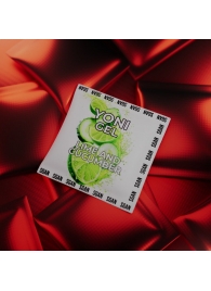 Саше лубриканта для орального секса SGAN со вкусом лайма и огурца - 5 мл. - SGAN - купить с доставкой в Рязани