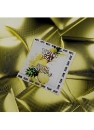 Саше лубриканта для орального секса SGAN со вкусом кислого ананаса - 5 мл. - SGAN - купить с доставкой в Рязани