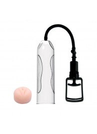 Помпа мужская со вставкой в виде вагины - 25 см. - Baile - в Рязани купить с доставкой