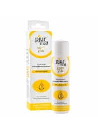 Силиконовый лубрикант с жожоба pjur MED Soft glide - 100 мл. - Pjur - купить с доставкой в Рязани