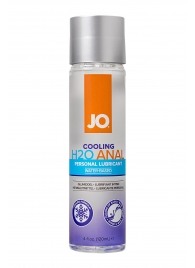 Анальный охлаждающий и обезболивающий лубрикант на водной основе JO Anal H2O COOLING - 120 мл. - System JO - купить с доставкой в Рязани