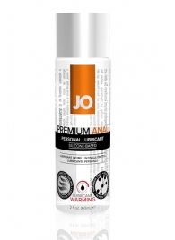 Анальный согревающий лубрикант на силиконовой основе JO Anal Premium Warming - 60 мл. - System JO - купить с доставкой в Рязани