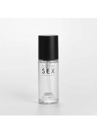 Съедобное cогревающее массажное масло Slow Sex - 50 мл. - Bijoux Indiscrets - купить с доставкой в Рязани