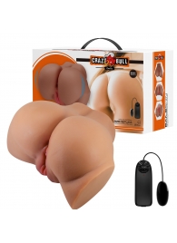 Карамельный мастурбатор-полуторс Emilia с вибрацией - Baile - в Рязани купить с доставкой