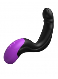 Черно-фиолетовый вибромассажёр простаты Hyper-Pulse P-Spot Massager - Pipedream - в Рязани купить с доставкой