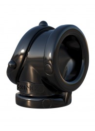 Черное эрекционное кольцо Rock Hard Cock Pipe - Pipedream - в Рязани купить с доставкой