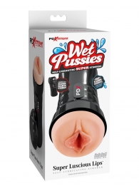 Мастурбатор-вагина в колбе Super Luscious Lips - Pipedream - в Рязани купить с доставкой
