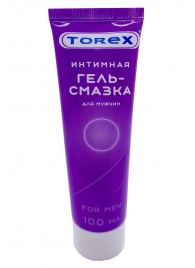Гель-смазка на водной основе For Men - 100 мл. - Torex - купить с доставкой в Рязани