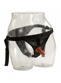 Трусики со штырьком для фиксации насадок Ultra Harness with Plug - Doc Johnson - купить с доставкой в Рязани