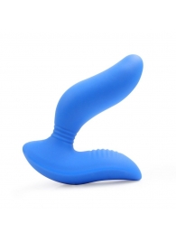 Синий вибромассажер простаты 3,5’’ Curve P-spot Massager - 12 см. - Erokay - в Рязани купить с доставкой