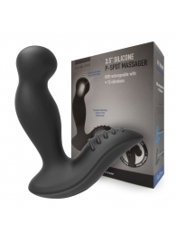 Черный вибромассажер простаты 3,5’’ P-spot Massager - 12,5 см. - Erokay - в Рязани купить с доставкой