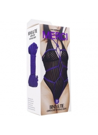 Фиолетовая верёвка для связывания и фиксации Bind Tie - 9,14 м. - Doc Johnson - купить с доставкой в Рязани