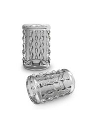Прозрачная насадка с бороздками STAY HARD COCK SLEEVE 04 CLEAR - Blush Novelties - в Рязани купить с доставкой