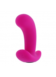 Розовый вибромассажёр простаты с пультом ДУ Hooking Up - 9,5 см. - Selopa - в Рязани купить с доставкой