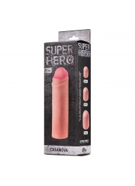 Фаллоудлинитель SUPER HERO Casanova - 18 см. - Lola Games - в Рязани купить с доставкой