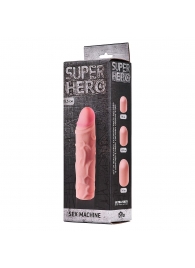 Фаллоудлинитель SUPER HERO Sex Machine - 15,5 см. - Lola Games - в Рязани купить с доставкой