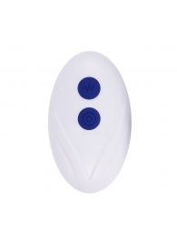 Синее эрекционное виброкольцо с клиторальной подушечкой и пультом ДУ Adjustable Fun Ring - Zero Tolerance - в Рязани купить с доставкой