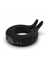 Черное эрекционное кольцо Marry Me Rechargeable Vibrating Cockring - Adrien Lastic - в Рязани купить с доставкой