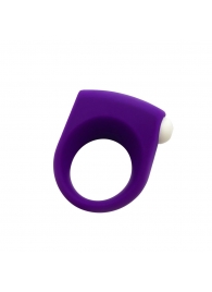 Фиолетовое эрекционное кольцо Puggle Vibrating Ring with Bullet - Adrien Lastic - в Рязани купить с доставкой
