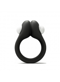 Черное эрекционное кольцо Zippy Vibrating Ring With Bullet - Adrien Lastic - в Рязани купить с доставкой
