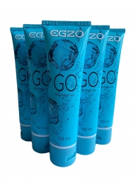 Набор из 5 пролонгирующих лубрикантов на водной основе Egzo Go (по 100 мл.) - EGZO - купить с доставкой в Рязани