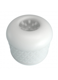 Белый сквозной мастурбатор Crystle - Baile - в Рязани купить с доставкой