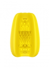 Желтый мастурбатор-яйцо Bisedze - LoveStore - в Рязани купить с доставкой