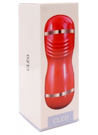 Двусторонний мастурбатор в колбе Cleo - вагина и ротик - Boys of Toys - в Рязани купить с доставкой