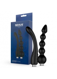 Набор из 2 насадок для анального душа Shower Douche Duo Kit - Nexus Range - купить с доставкой в Рязани