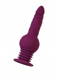 Фиолетовая мини-машина для секса Striker с пультом ДУ - 23,5 см. - ToyFa - купить с доставкой в Рязани